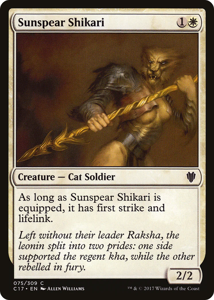 Sunspear Shikari (C17-075)  - Commander 2017