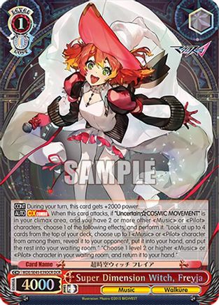 Super Dimension Witch, Freyja (DCR) (MDE/SE45E39DCR DCR) - MACROSS Delta Premium Booster