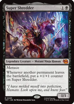 Super Shredder (TMT-083)  - Teenage Mutant Ninja Turtles
