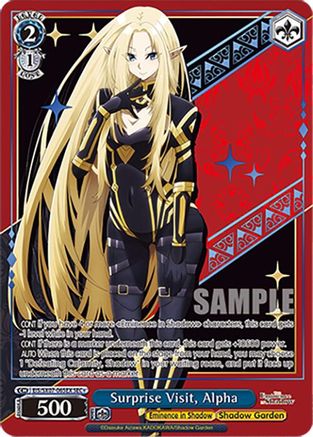 Surprise Visit, Alpha (SEC+) (EIS/SX07-065EX+) - The Eminence in Shadow