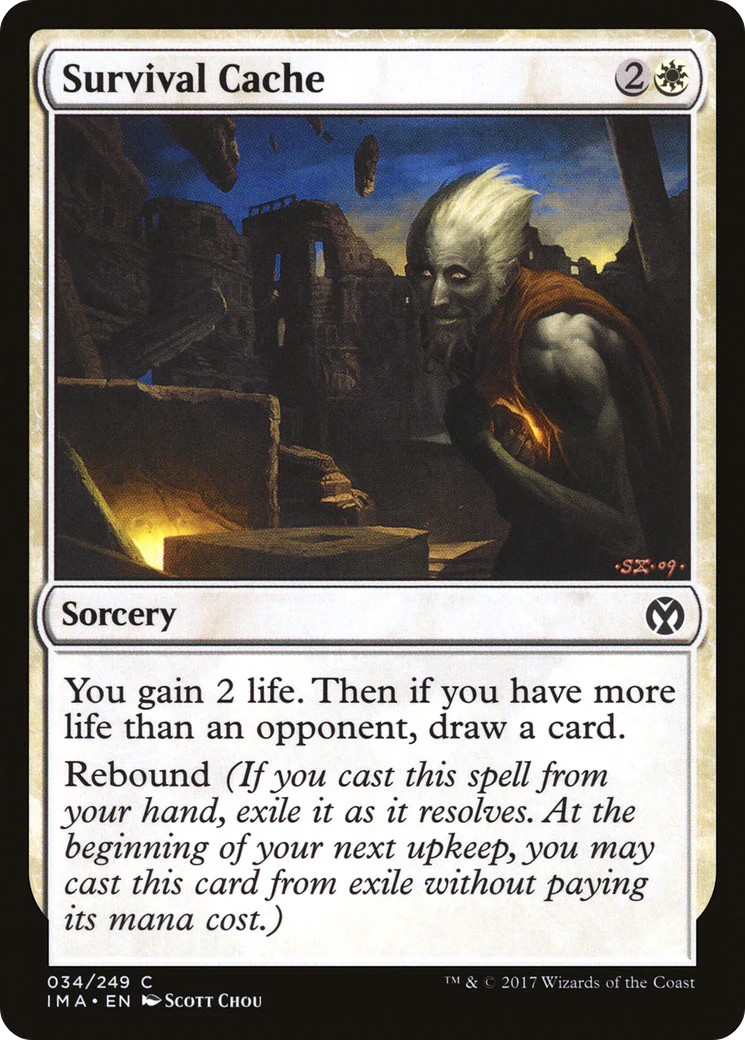 Survival Cache (IMA-034)  Foil - Iconic Masters