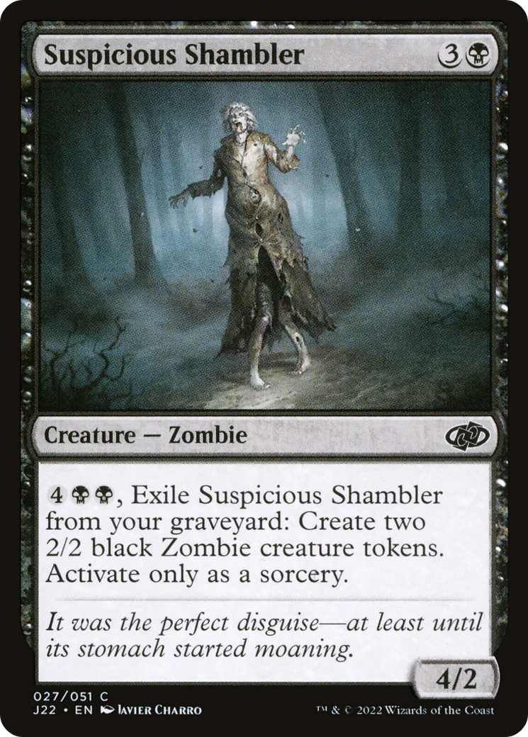 Suspicious Shambler (J22-027)  - Jumpstart 2022
