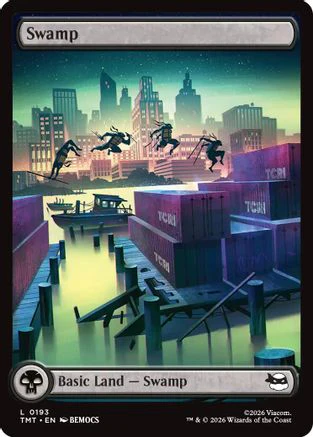 Swamp (0193) (TMT-193)  Foil - Teenage Mutant Ninja Turtles