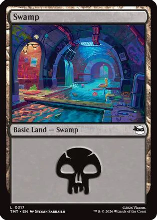 Swamp (0317) (TMT-317)  - Teenage Mutant Ninja Turtles
