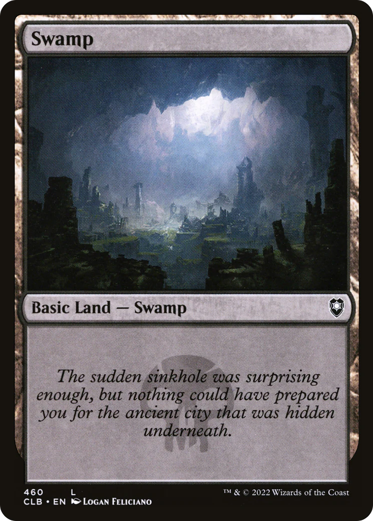 Swamp (460) (CLB-460) - Commander Legends: Battle for Baldur's Gate