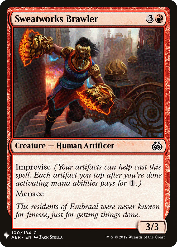 Sweatworks Brawler (LIST-AER-100)  - The List