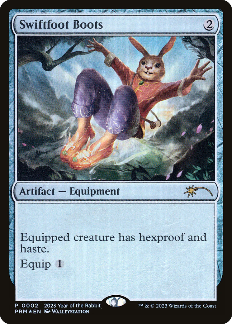 Swiftfoot Boots (Year of the Rabbit 2023) (UMP-002)  Foil - Year of the Rabbit 2023