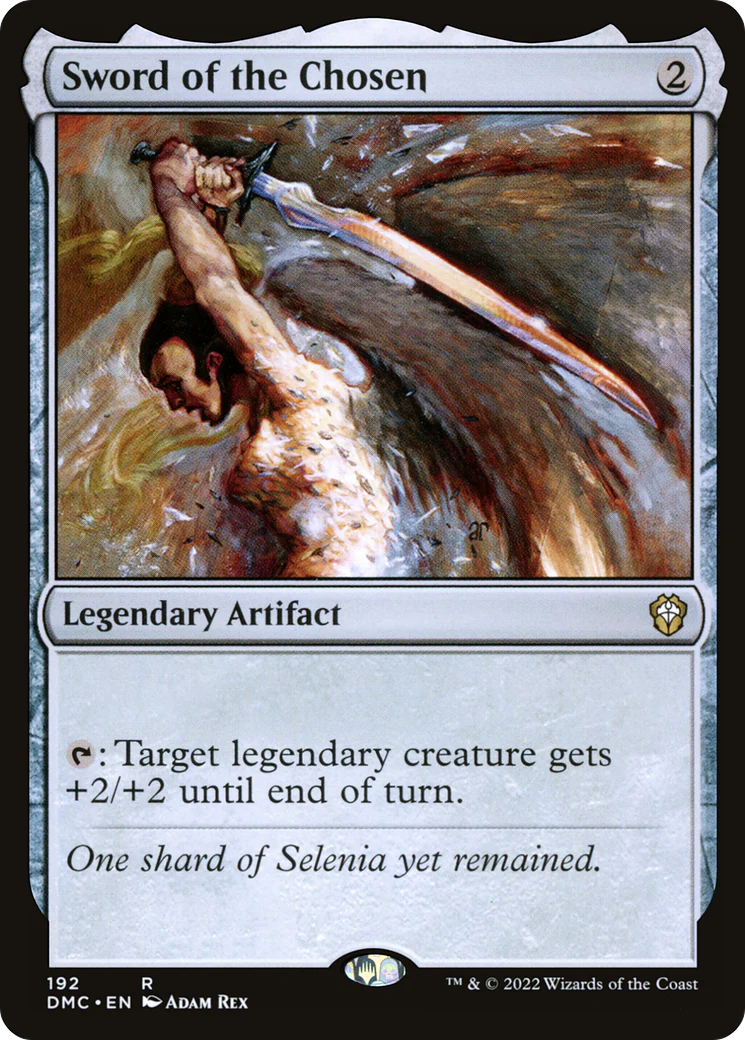 Sword of the Chosen (DMC-192)  - Dominaria United Commander