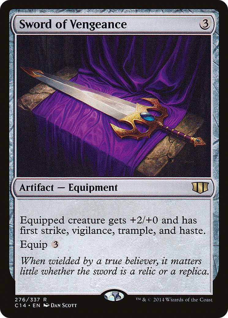 Sword of Vengeance (C14-276)  - Commander 2014