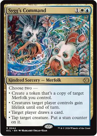 Sygg's Command (ECL-244) Foil - Lorwyn Eclipsed