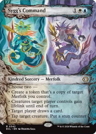 Sygg's Command (Showcase) (ECL-342) Foil - Lorwyn Eclipsed