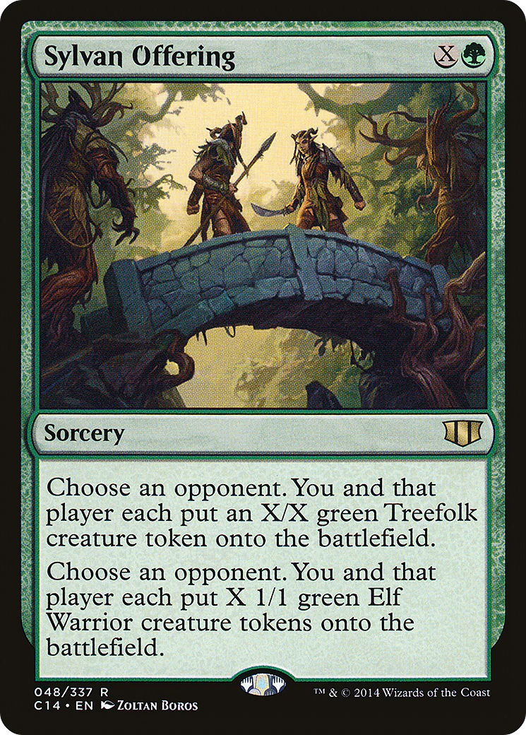 Sylvan Offering (C14-048)  - Commander 2014