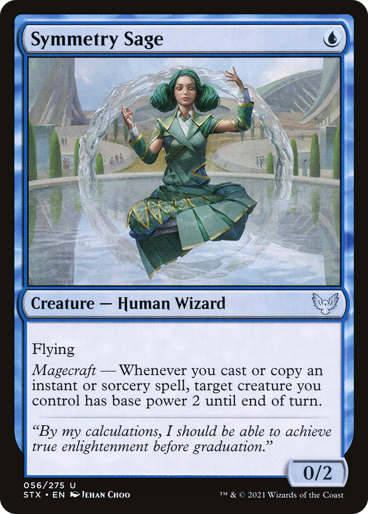 Symmetry Sage (STX-056)  Foil - Strixhaven: School of Mages