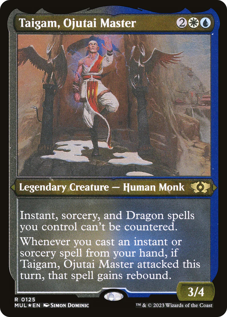 Taigam, Ojutai Master (Foil Etched) (MUL-125)  Foil - Multiverse Legends