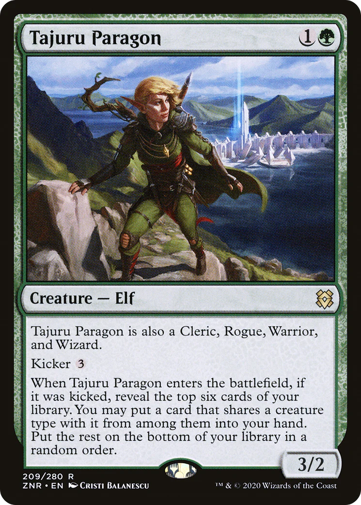 Tajuru Paragon (ZNR-209)  Foil - Zendikar Rising