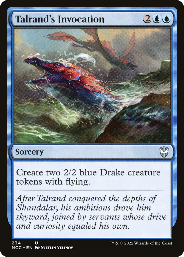 Talrand's Invocation (NCC-234)  - New Capenna Commander