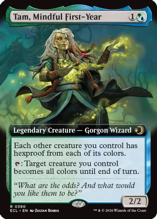 Tam, Mindful First-Year (Extended Art) (ECL-380)  - Lorwyn Eclipsed