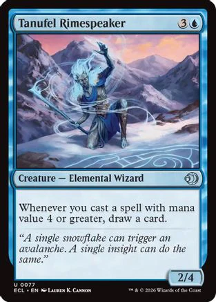 Tanufel Rimespeaker (ECL-077)  Foil - Lorwyn Eclipsed