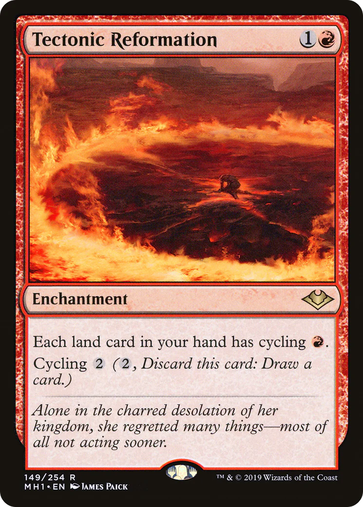 Tectonic Reformation (MH1-149)  Foil - Modern Horizons