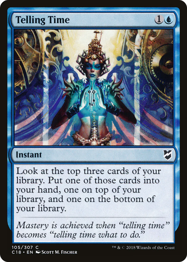 Telling Time (C18-105)  - Commander 2018