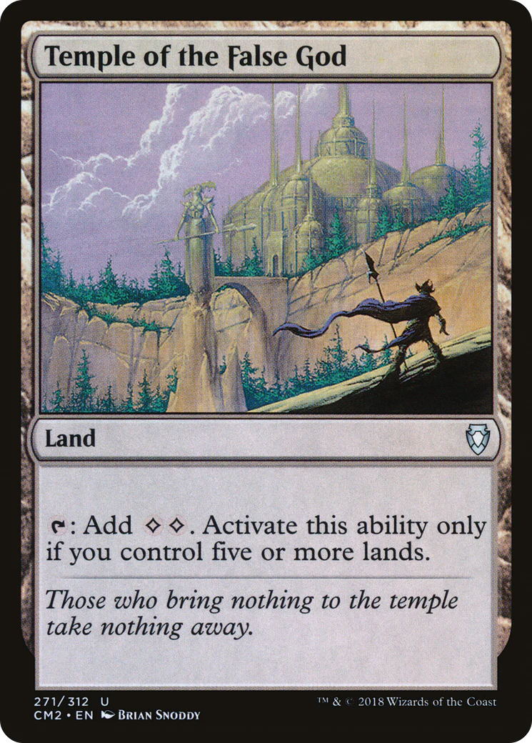 Temple of the False God (271) (CM2-271)  - Commander Anthology Volume II
