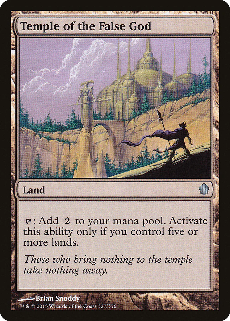 Temple of the False God (C13-327)  - Commander 2013
