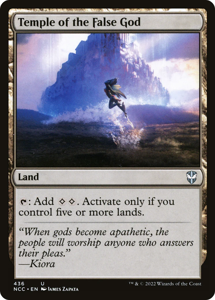 Temple of the False God (NCC-436)  - New Capenna Commander