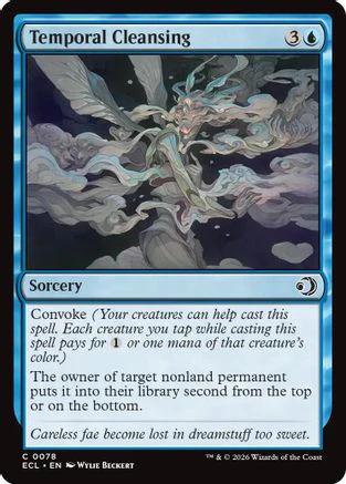 Temporal Cleansing (ECL-078) Foil - Lorwyn Eclipsed