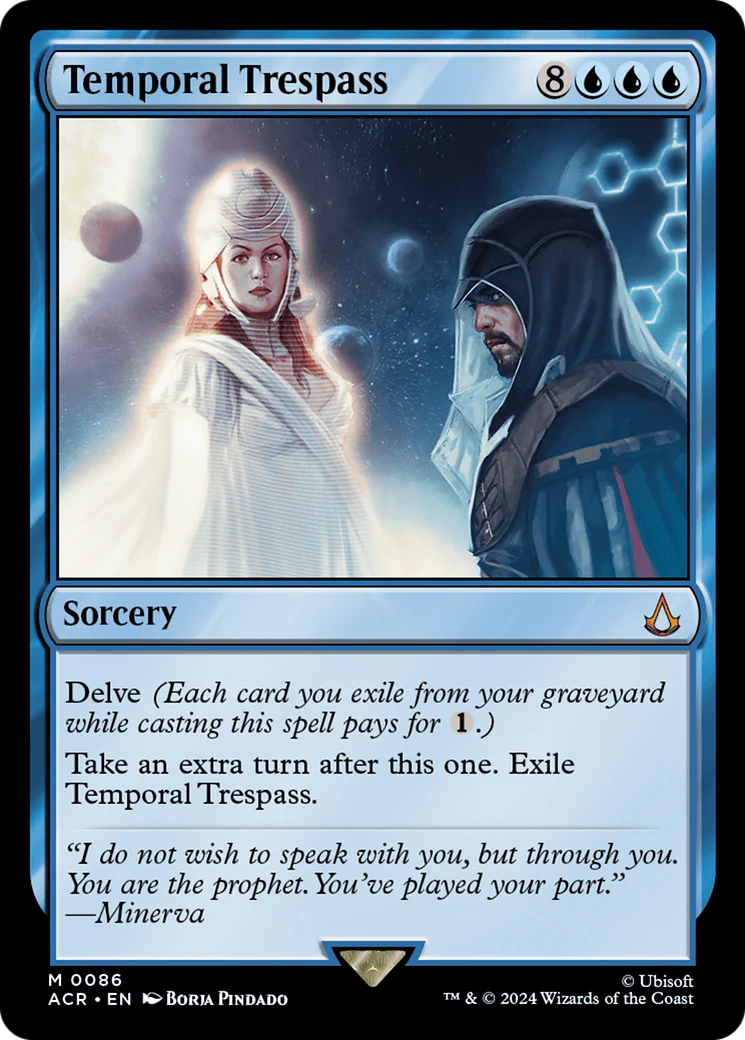 Temporal Trespass (ACR-086)  Foil - Assassin's Creed