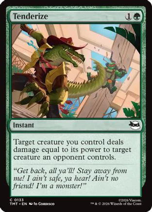 Tenderize (TMT-133)  Foil - Teenage Mutant Ninja Turtles