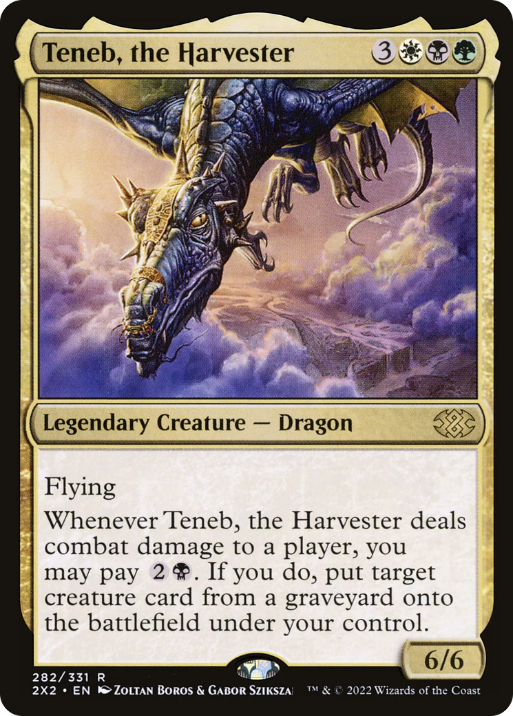 Teneb, the Harvester (2X2-282)  Foil - Double Masters 2022