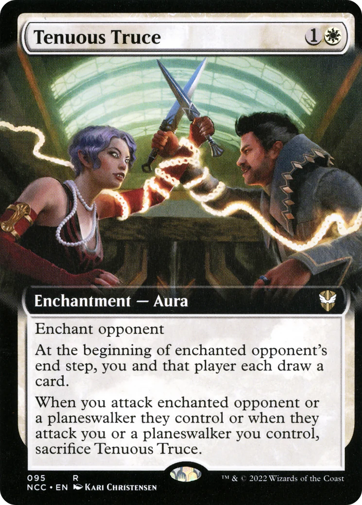 Tenuous Truce (Extended Art) (NCC-095)  - New Capenna Commander: (Extended Art)