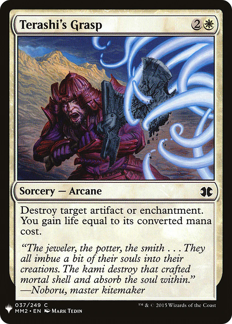 Terashi's Grasp (LIST-037)  - The List