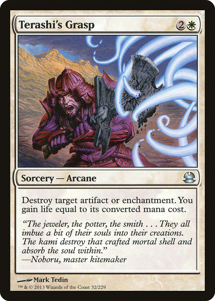 Terashi's Grasp (MMA-032)  Foil - Modern Masters