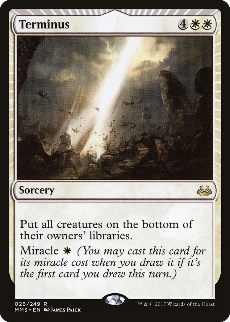 Terminus (MM3-026)  Foil - Modern Masters 2017: (miracle)
