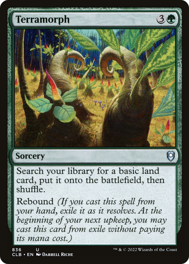 Terramorph (CLB-836)  - Commander Legends: Battle for Baldur's Gate