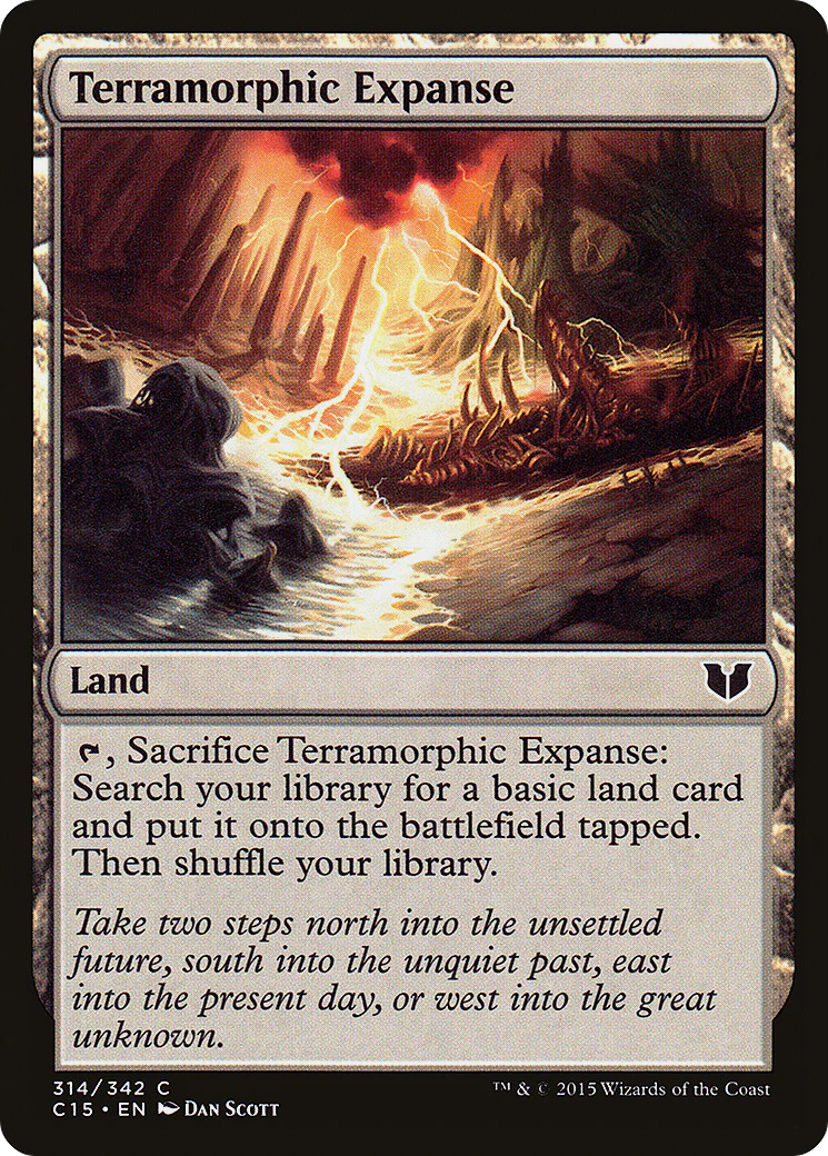 Terramorphic Expanse (C15-314)  - Commander 2015