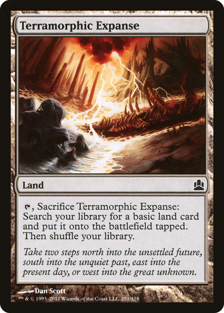Terramorphic Expanse (CMD-291)  - Commander 2011