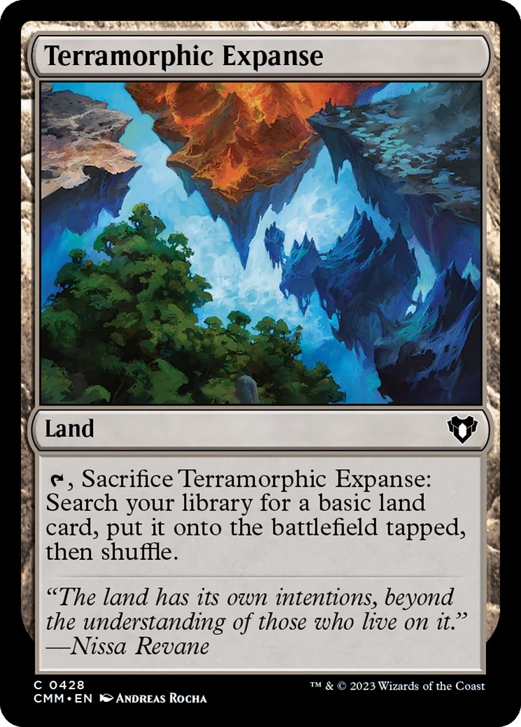 Terramorphic Expanse (CMM-428)  - Commander Masters