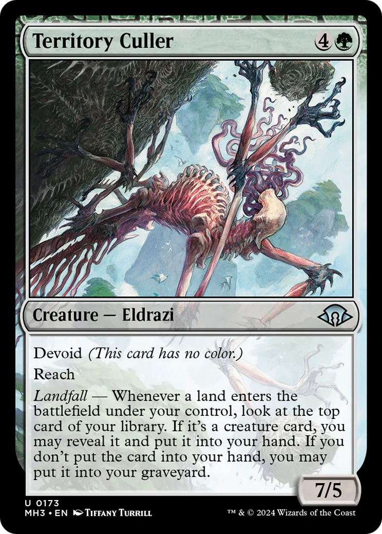 Territory Culler (MH3-173) Foil - Modern Horizons 3: (devoid)