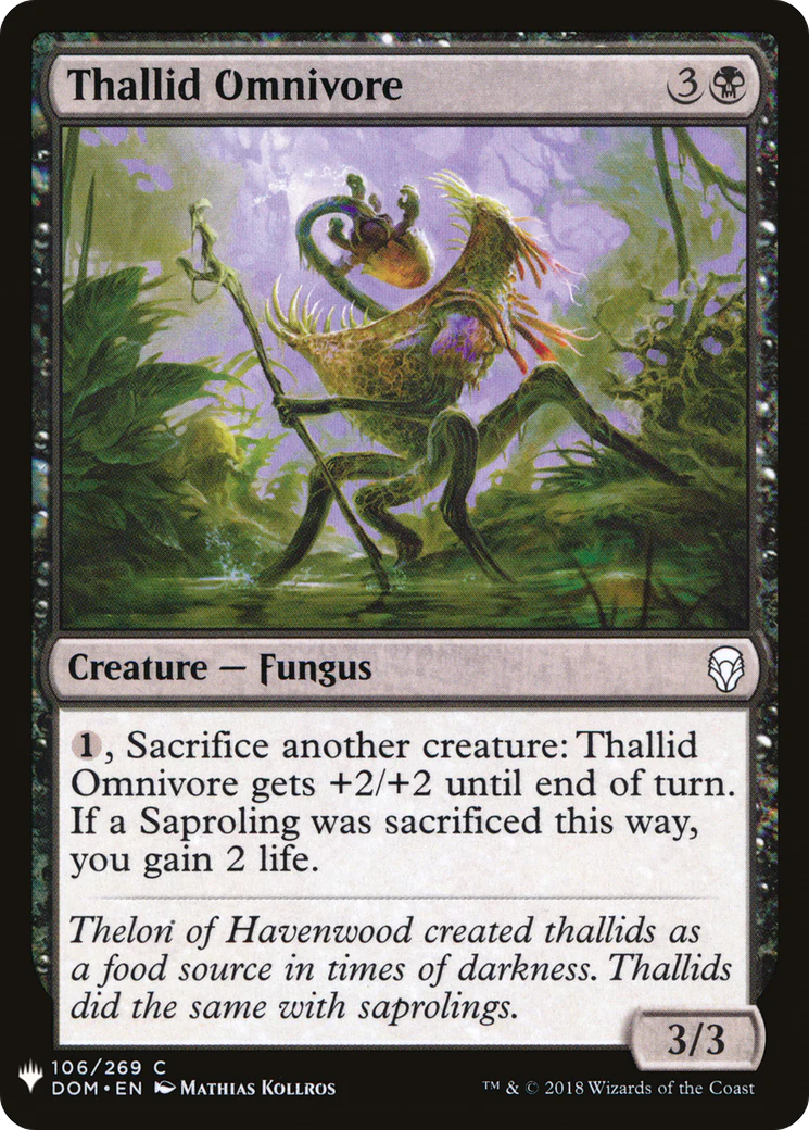 Thallid Omnivore (LIST-106)  - The List