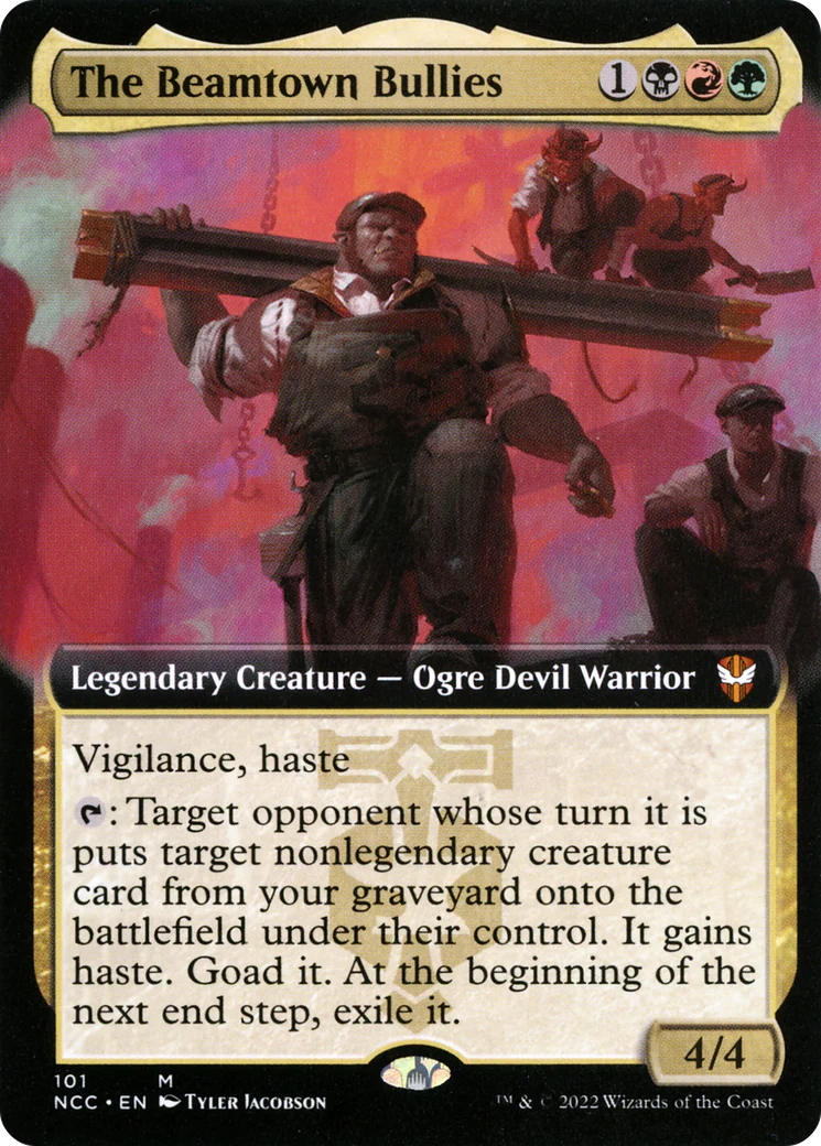 The Beamtown Bullies (Extended Art) (NCC-101)  - New Capenna Commander: (Extended Art)