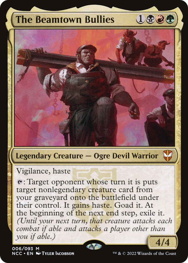 The Beamtown Bullies (NCC-006)  Foil - New Capenna Commander