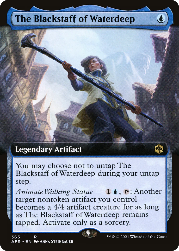 The Blackstaff of Waterdeep (Extended Art) (AFR-365)  - Adventures in the Forgotten Realms: (Extended Art)