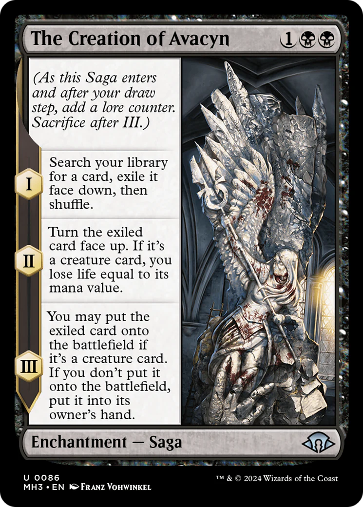 The Creation of Avacyn (MH3-086)  Foil - Modern Horizons 3