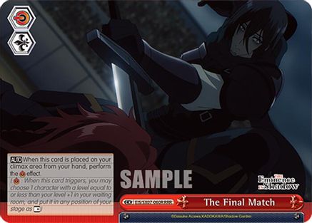 The Final Match (RRR) (EIS/SX07-060R) - The Eminence in Shadow