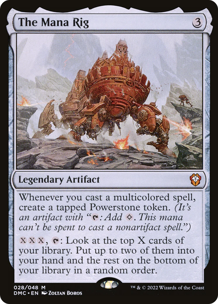 The Mana Rig (DMC-028)  - Dominaria United Commander
