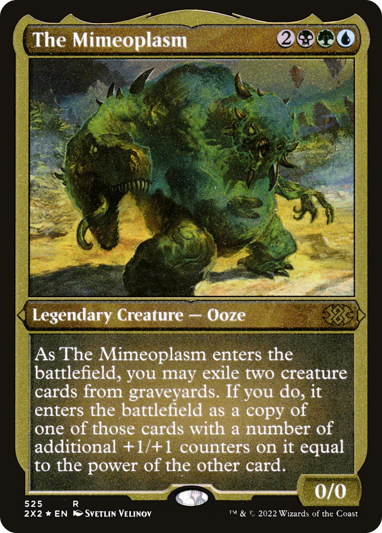 The Mimeoplasm (Foil Etched) (2X2-525)  Foil - Double Masters 2022