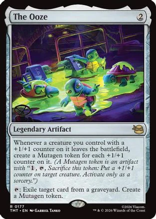 The Ooze (TMT-177)  Foil - Teenage Mutant Ninja Turtles