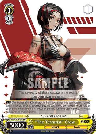 "The Terrorist" Crow (NIK/S117-E013 U) - GODDESS OF VICTORY: NIKKE